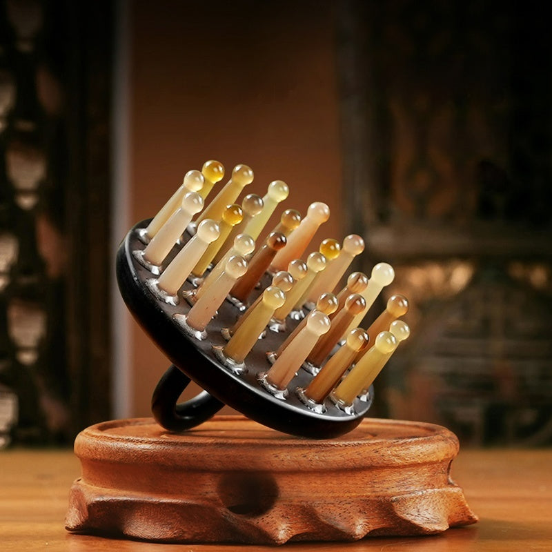 Ox Horn Massage Combs