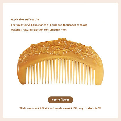 Portable Small Comb (Free Letter Engraving)