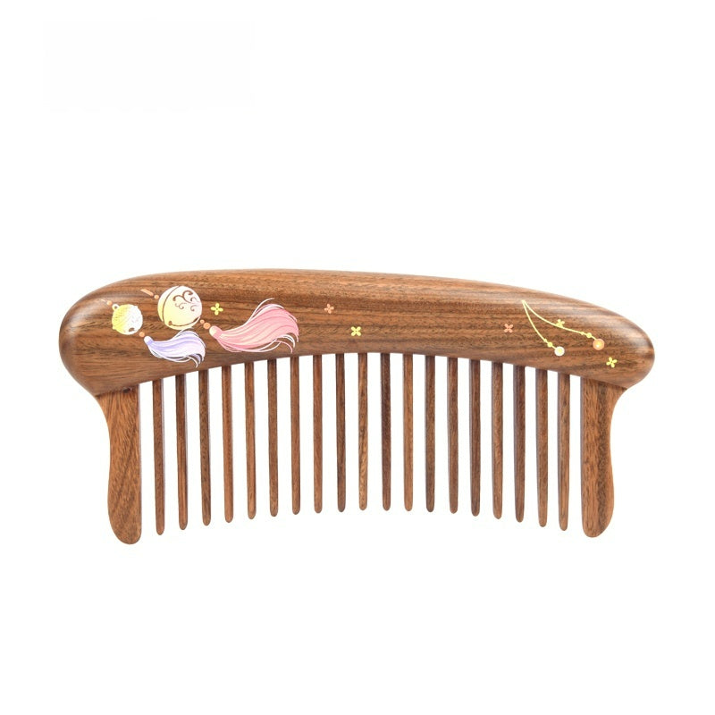 Bell Wide Tooth Comb (Free Letter Engraving)