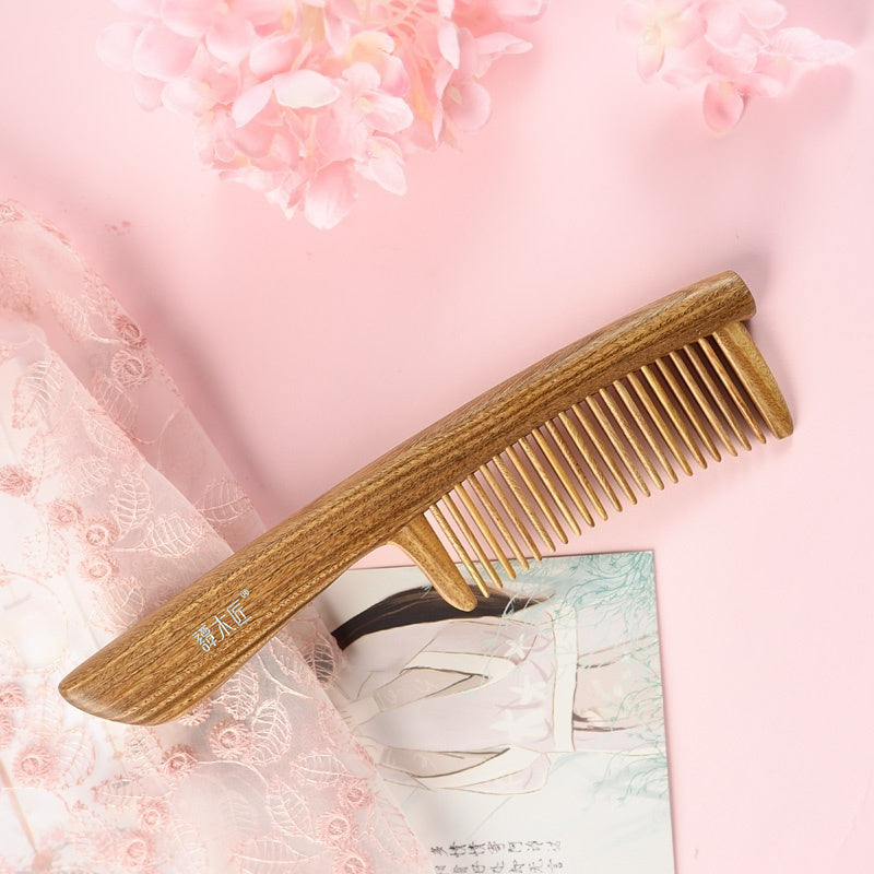 Blooming flowers Hair Comb (Free Letter Engraving)