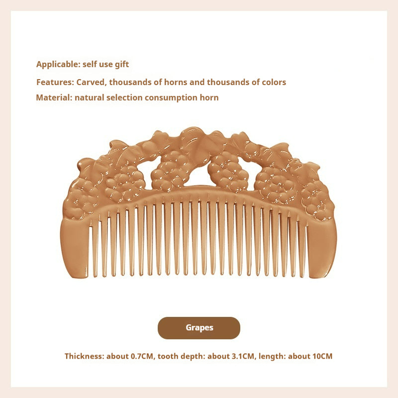 Portable Small Comb (Free Letter Engraving)