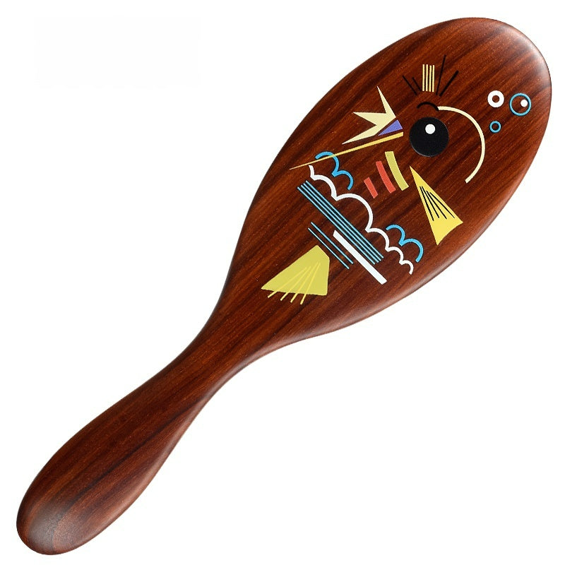 Joy of fish Paddle hair brush (Free Letter Engraving)