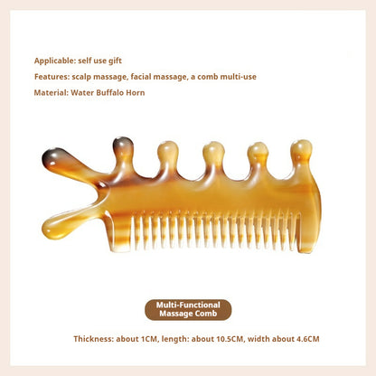 Multi-Functional Massage Comb (Free Letter Engraving)