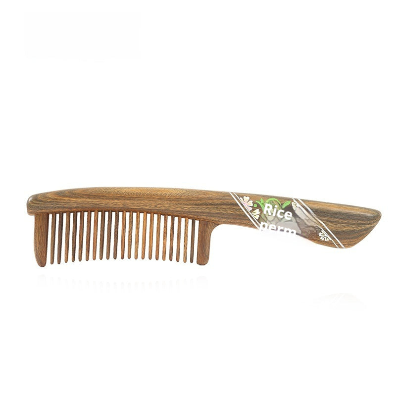 Blooming flowers Hair Comb (Free Letter Engraving)